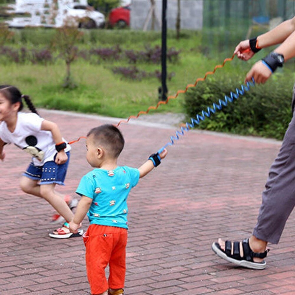 Pulsera de seguridad antipérdida para niños, ajustable, 1,5 m, correa de seguridad para bebés