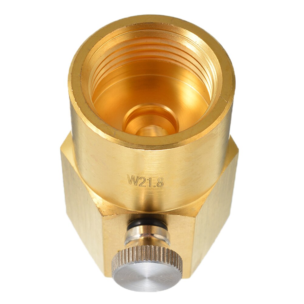CGA320/W 21,8 Limonade Hersteller CO2 Zylinder Nachfüllung Adapter Stecker Ventil Werkzeug Bausatz