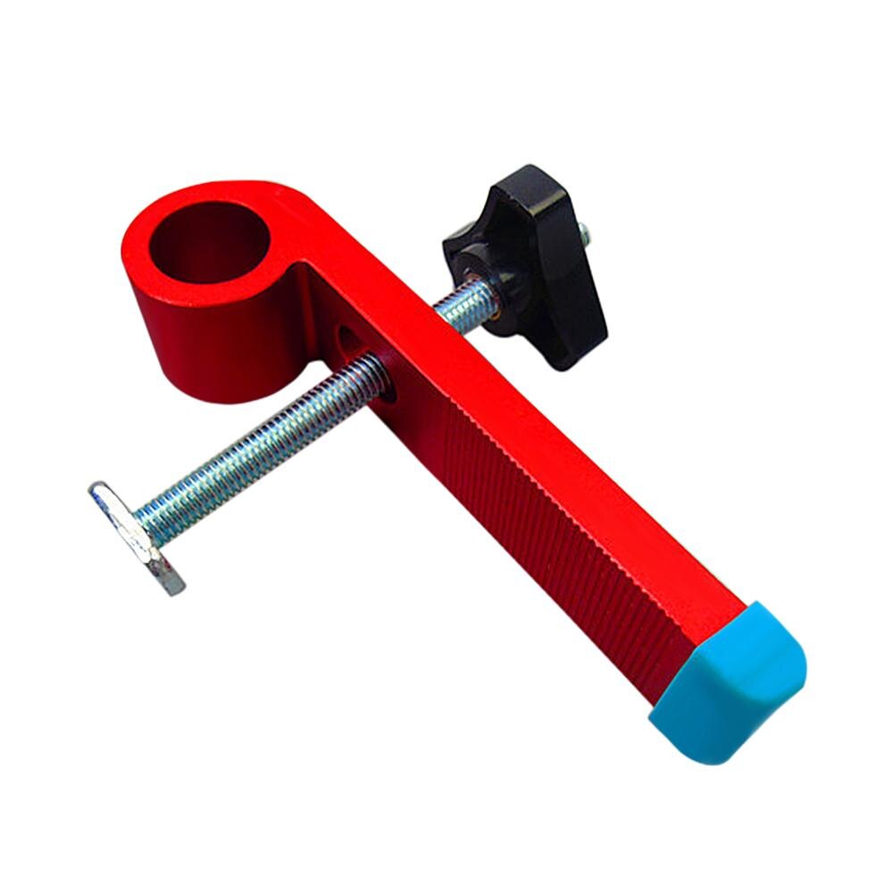 Quick Acting Hold Down Clamp T-track Miter Slot Clamp Woodworking Hand Tool Durable Knob Metal Screw T-Slot