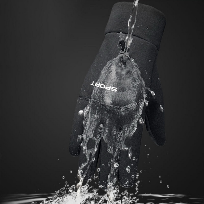 Winter Men Gloves Anti Slip Windproof Windstopers Snowboard Gloves Touch Screen Warm Breathable Male Motorcycle Riding Gloves