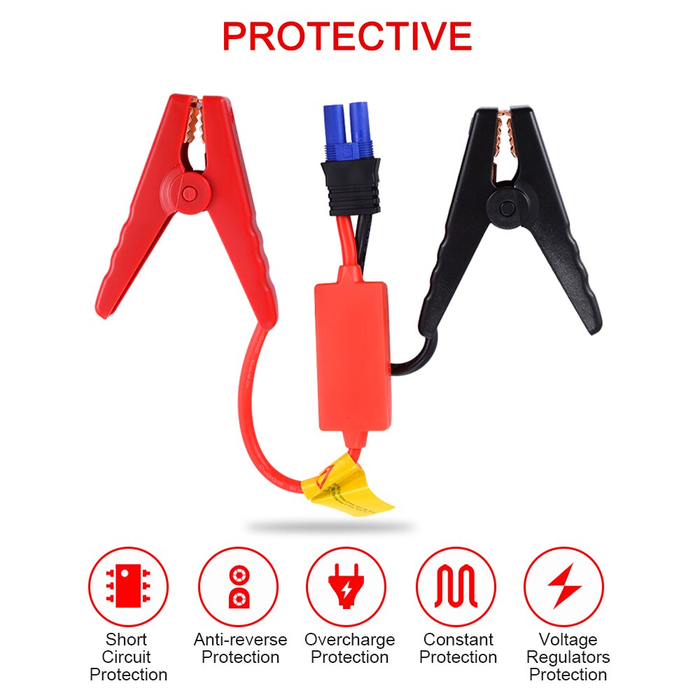30000mAh Portable Car Jump Starter Pack Booster LED Charger Battery Power Bank Portable Emergency Starting Power Supply