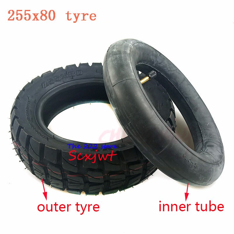 10x3 zoll Off Road Pneumatische Reifen Innenrohr Aufblasbare Reifen für Elektrische Roller Speedual Gnade 10 Null 10X 10*3,0 255x80 reifen
