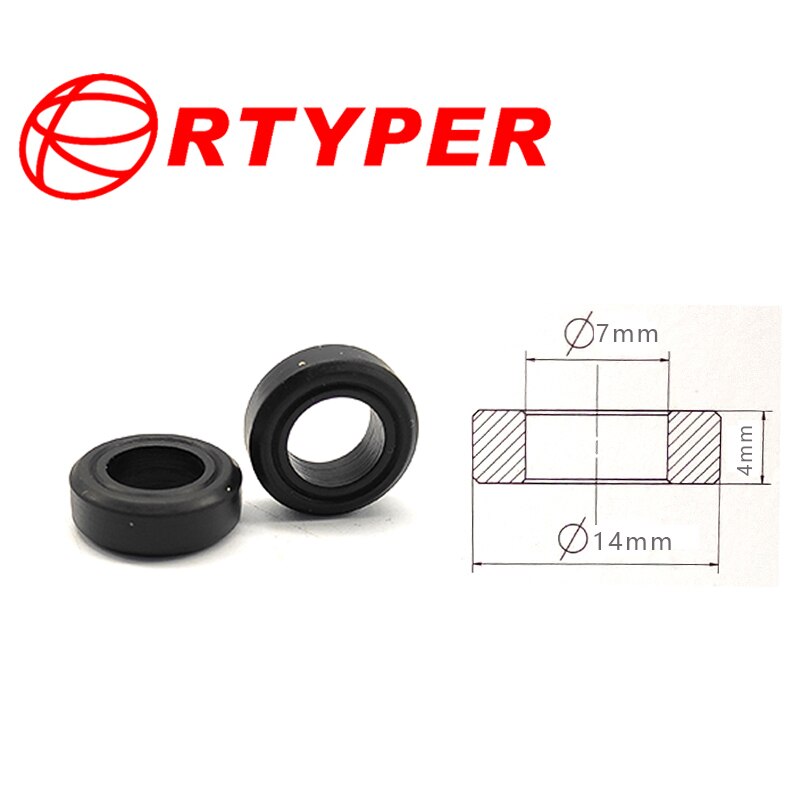 Original Insulator Injector Vibration Rubber Seals 22044 14*7*4mm Of Genuine Toyota Parts 23291-22020 2329173010 23291-73010