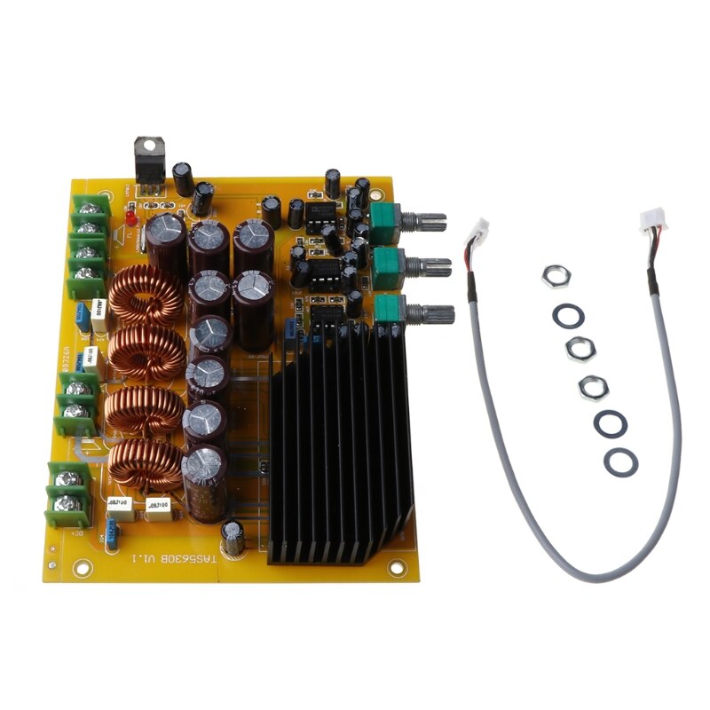 2.1-channel 300W+2x150W TAS5630 Class-D Subwoofer Digital Amplifier Amplificador