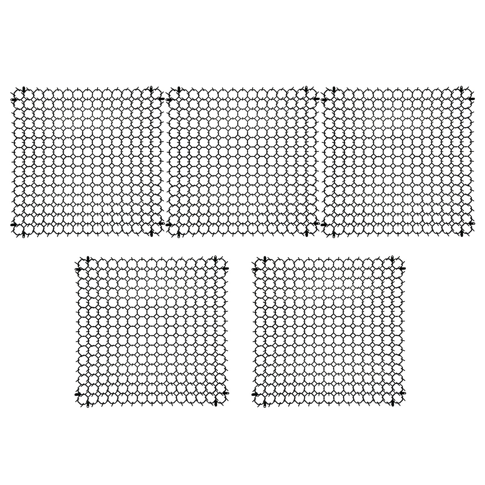 5PCS Cat Repellent Mat Garden Prickle Strip Dig Stop Cat Repellent Deterrent Mat Spike Portable Anti-Cat Dog Outdoor Garden: Default Title