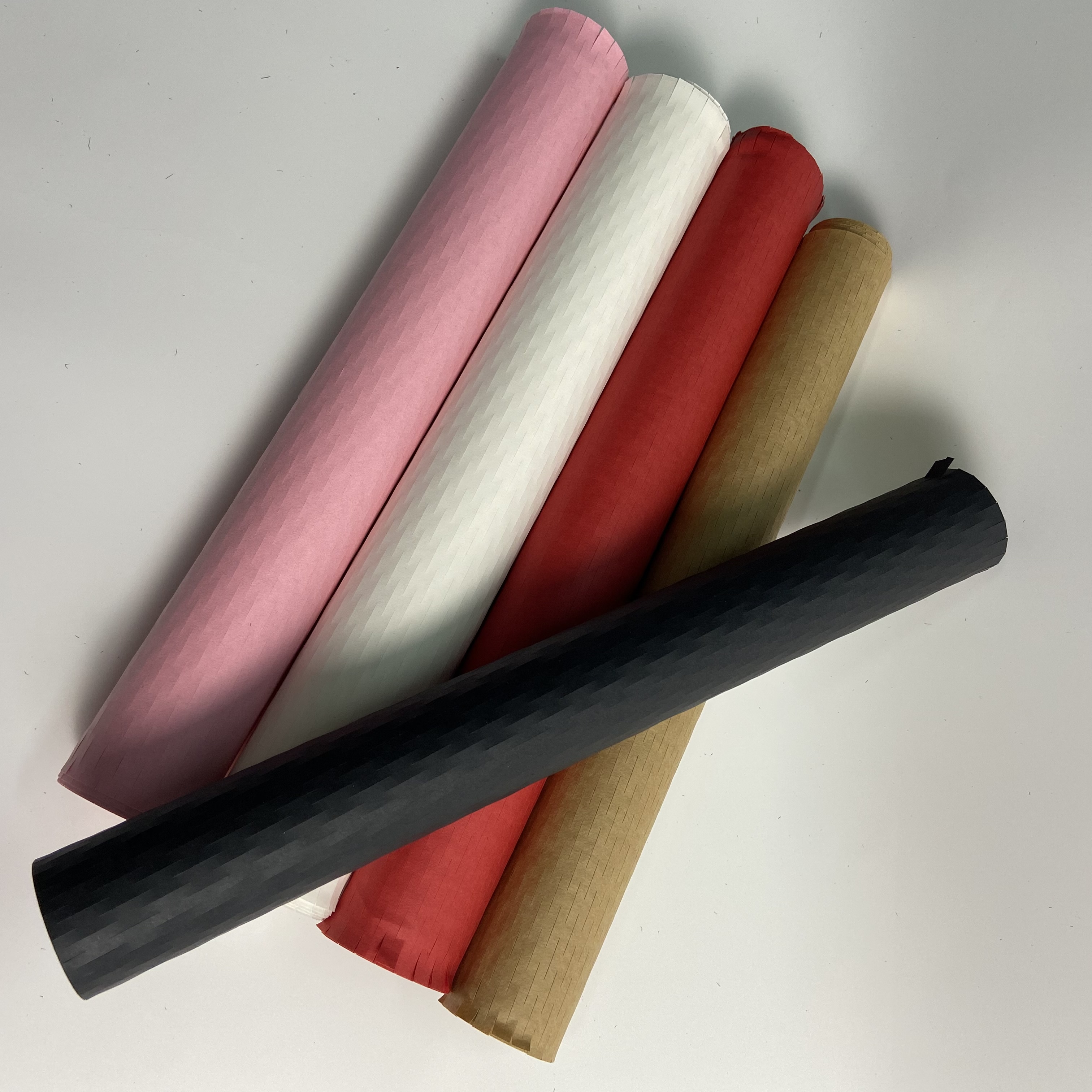 Black Honeycomb Packing Paper Wrap Recycled Cushion Wrapping Roll Eco Friendly Moving Green Wrap