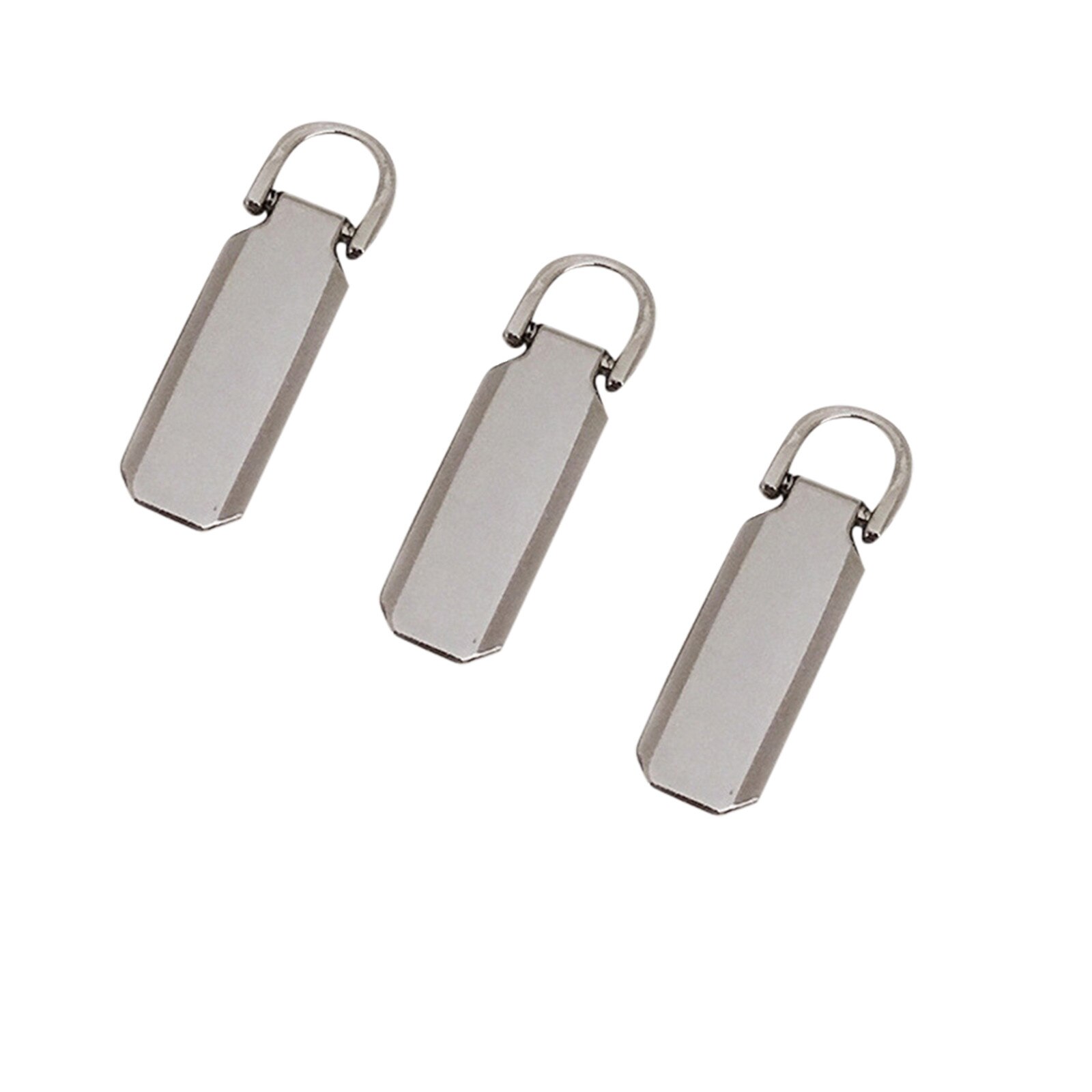 Kit de reparación de relámpago con cremallera de cabeza Universal, deslizador de cremallera multifuncional, extractor de cremallera desmontable extraíble, 1/2/3/5 Uds.: 3PCS