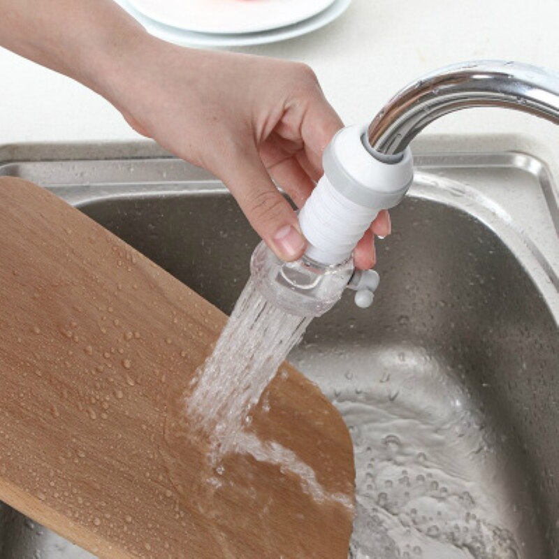 Foldable Universal faucet anti-splash head kitchen tap water extender extension water saving device for 15-23mm
