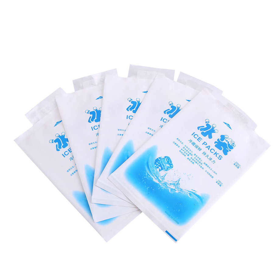 10pcs Ice Packs Reusable Gel Cooling Bags Gel Ice Packs for Food Disposable Cold Compress Freezer Gel Packs for Injury/Pain