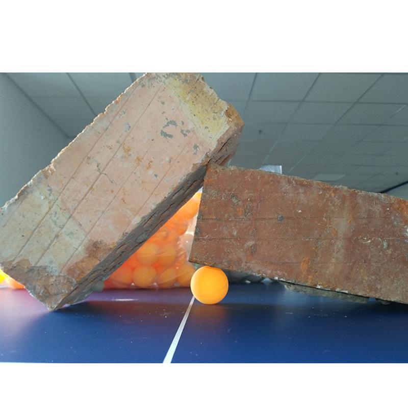 10PCS 40MM Ping Pong Balls for Training (Orange)