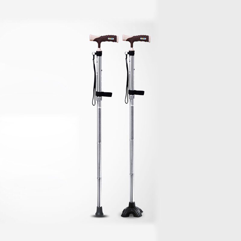 aluminum walking cane adjustable foldable lightweight elderly waqlking stick