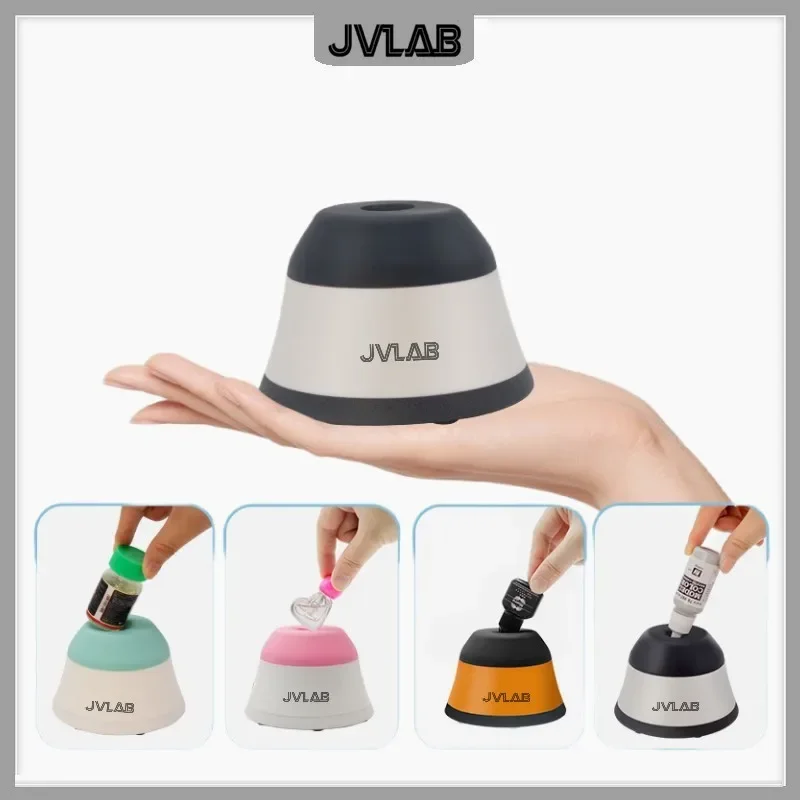 mini miscelatore a vortice miscelatore compatto a velocità fissa 3000 giri/min agitatore per provette miscelazione dell'inchiostro oscillatori elettrici miscelazione tenuta in mano