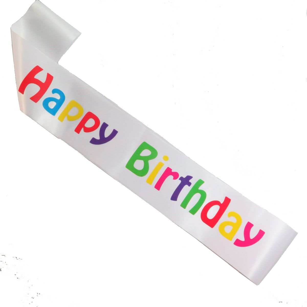 Weiß Band lustige bunte druck Frauen schärpe männer glücklich geburtstag 18 21 30 40 50 prinzessin mädchen jungen Veranstaltung Party für erwachsene