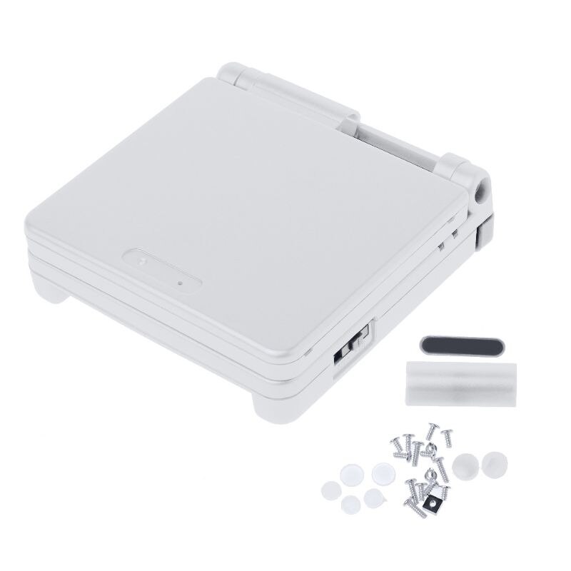 For Nintendo GBA SP For Gameboy Housing Case Cover Replacement Full Shell For Advance SP: White