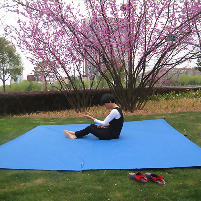 Namiot podłogowy wzmocniony wielofunkcyjny namiot plandekowy śchłopak kempingowy piknik na plaży wodoodporna plandeka Zatoka bawić się 3f Ul