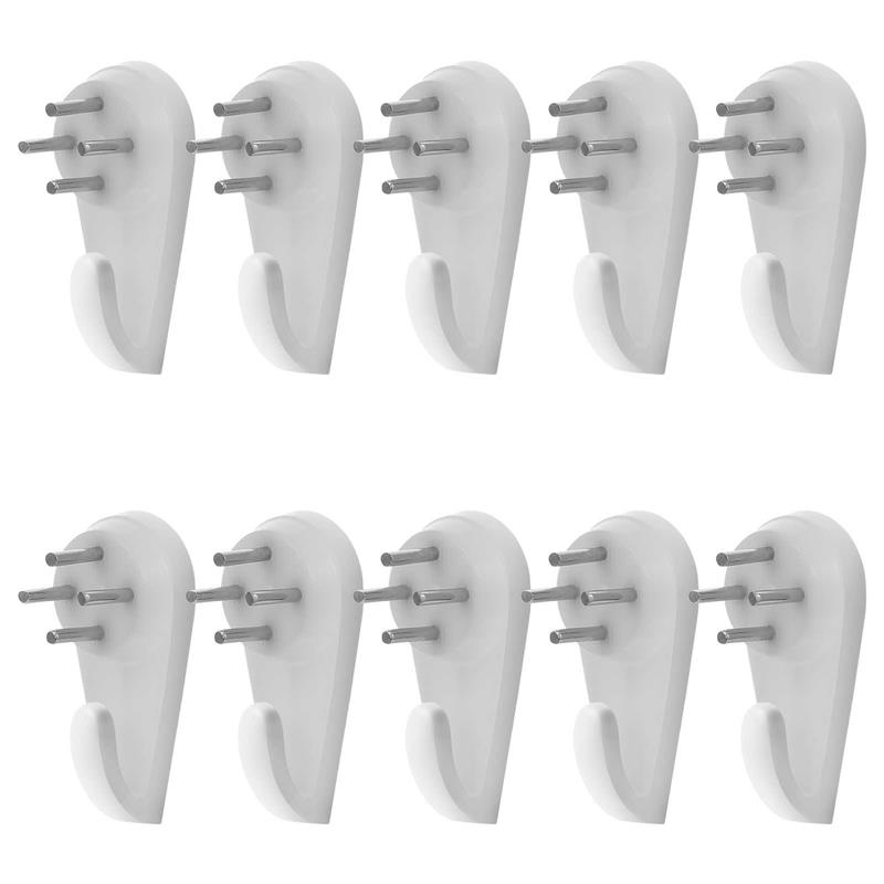 10 Stuks Fotolijst Opknoping Haak Canvas Ezel Stand Schilderij Geen Spoor Fotolijst Nagels Muur Beton Onzichtbare Foto Hangers