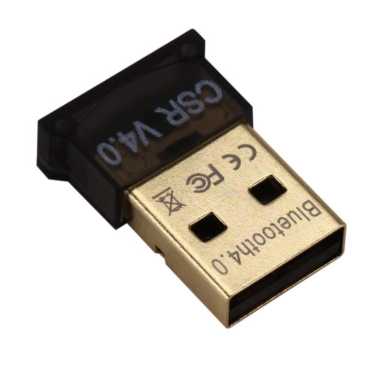 Nuova mini USB Bluetooth CSR Adattatore doppio modalità Ricevitore per Finestre 10/8/7/XP V4.0