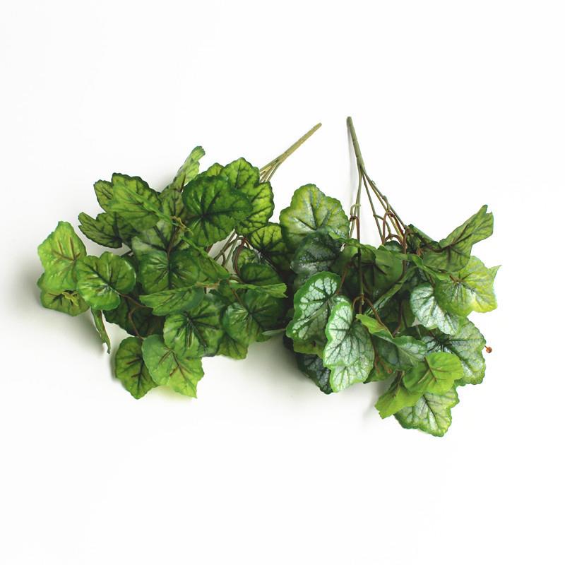 Christmas Artificial Leaf Faux Leaf Artificial Plant Leaves Home Garden Decoration Accessories Photography Decorative