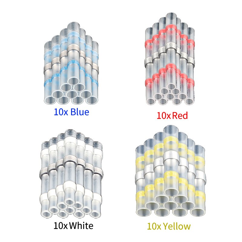 Wire Stripper adjustable stripping Automatic cable cutting Pressing Plier Terminal Cable Cutter decrustation pliers Hand Tool: Set1 40pcs