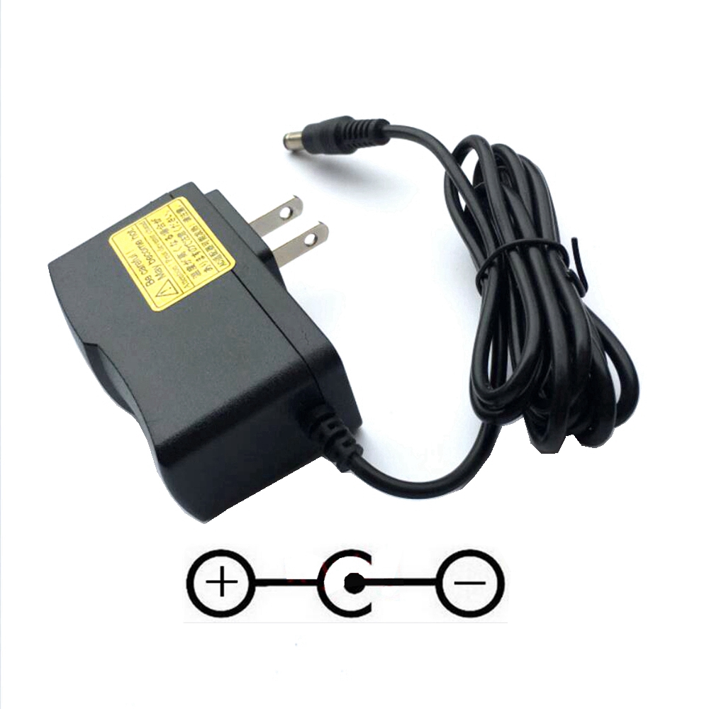 Adaptador de 9V1A Para pedales de guitarra Zoom AD-16, G1on, G1Xon, G2Nu, G2.1Nu, G3, G3X, G5, G1N, G1XN, AD-0006A/D, RhythmTrak RFX-300