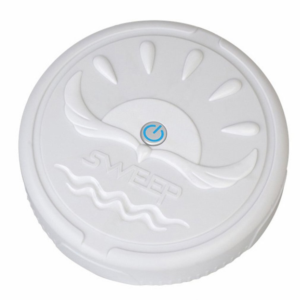 Smart Small Household Appliances Vacuuming Robot Household Rechargeable Cleaning Vacuum Cleaning Sweeper: white