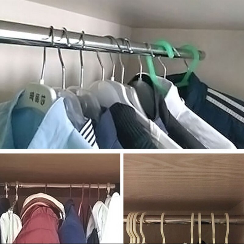 2Pcs Telescoping Shower Curtain Rods Adjustable Extendable Tension Wardrobe Hanging Poles Cabinet Hanging Rod Bathroom Rods Clot