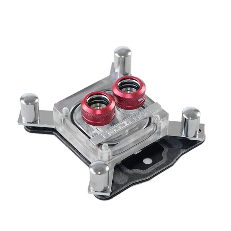 G1/4 Thread Waterblock Acrylic Copper Water Cooling CPU PC Water Cooling Radiator Heatsink Block for 1150 1151 1155 1156