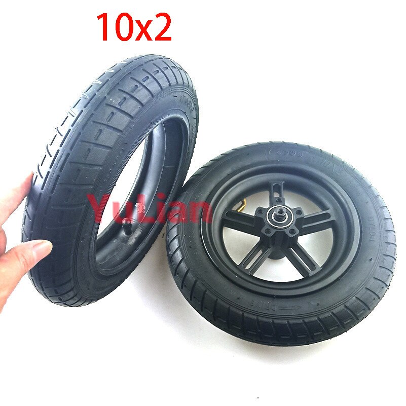 10x2 wheel (wheel 10 inch) Xiaomi Mijia M365 Xiaomi m365 10 inch tires wheels set 156 mm tire mod upgrade: front tyre rearwheel