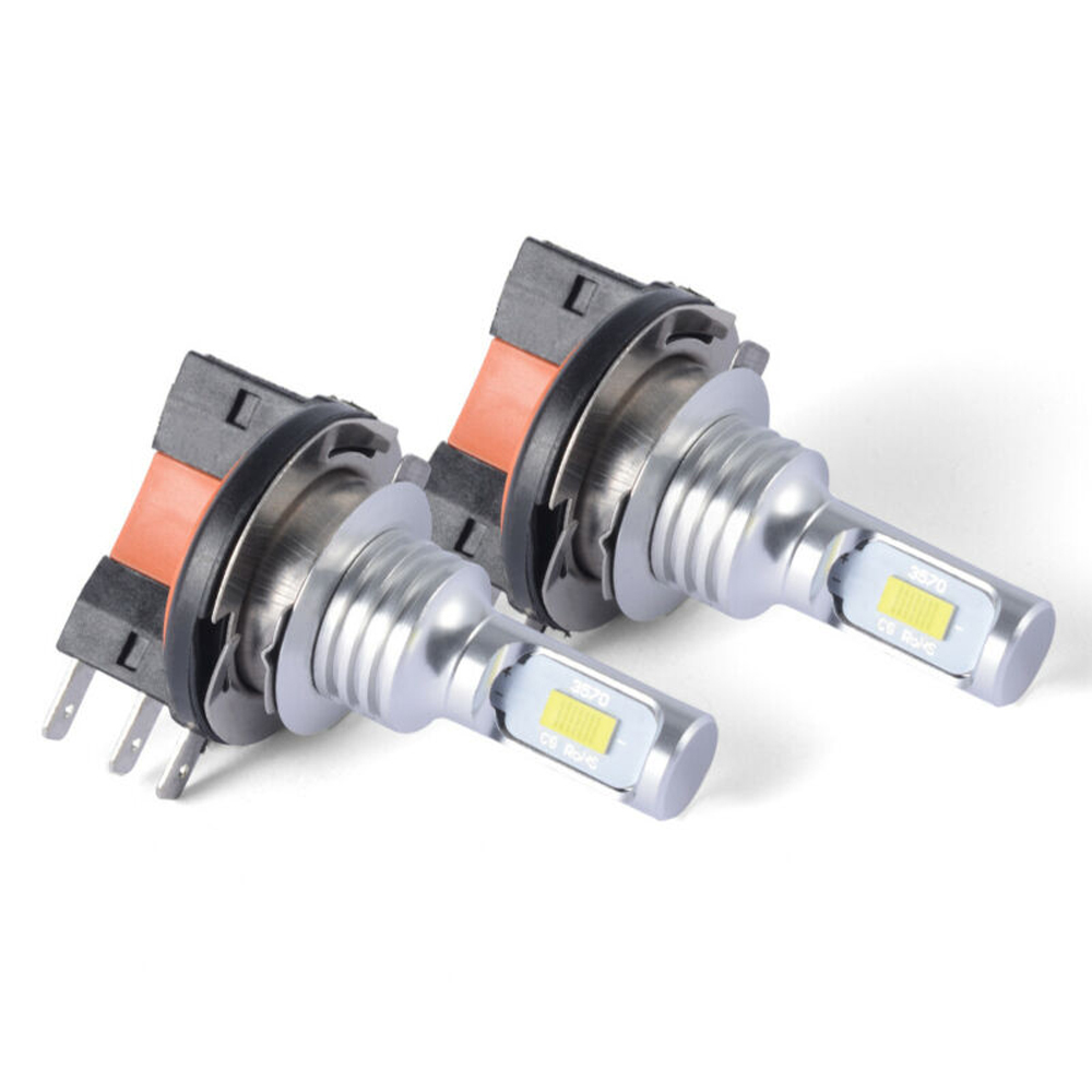2 Stücke 20000LM 100 W 6500 K 3000 K 12000 K H15 H11B LED-scheinwerfer CSP Chip Auto Nebelscheinwerferlampen 12 V 24 V
