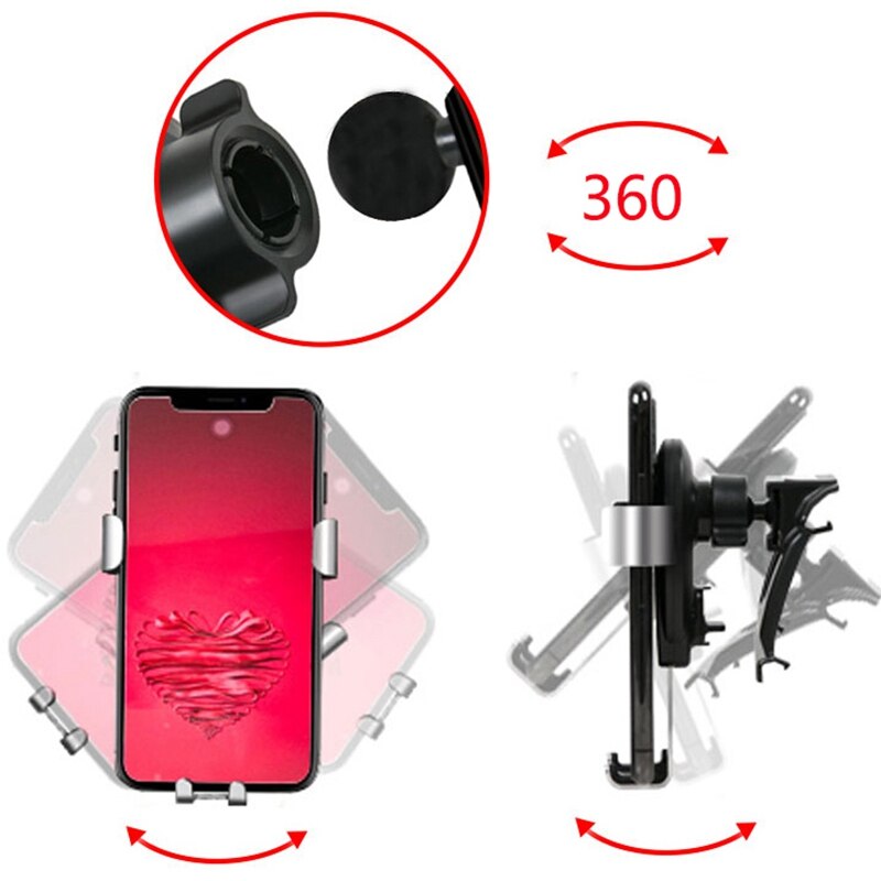 Auto telefoonhouder luchtrooster clip mobiele telefoonhouder voor honda civic 10th accessoires