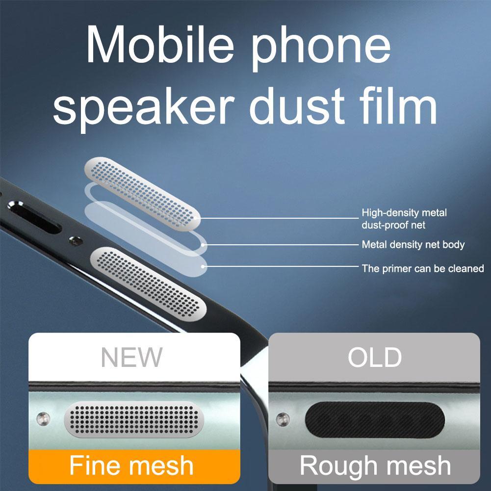 Mobile Phone Dustproof Net Stickers Universal Mobile Phone Speaker Dust Proof Sticker Mobile Accessories Suitable For IPhone