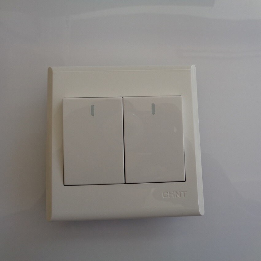 CHINT Socket Switch Double Open 10A 250V