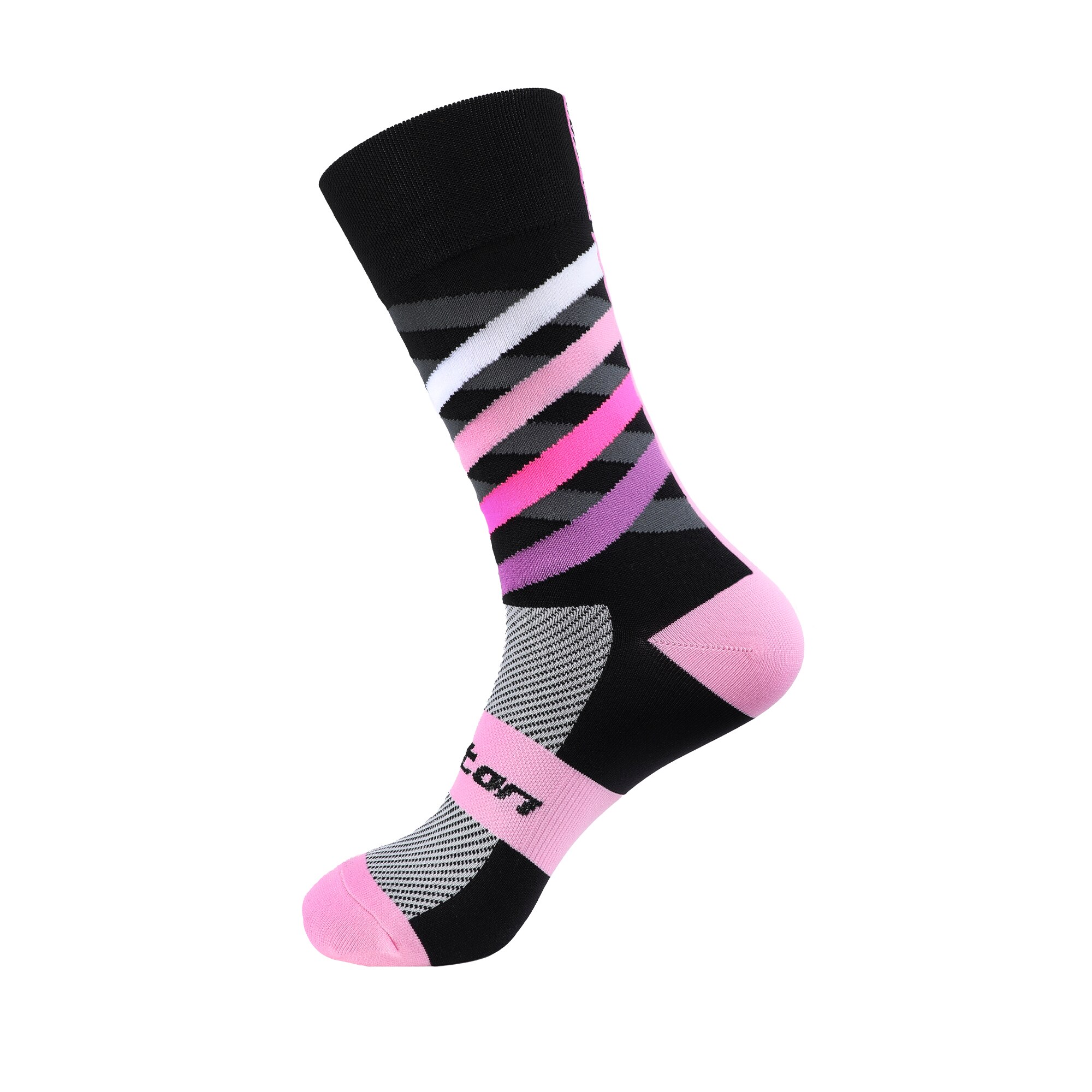 cycling socks sports socks soccer socks woman socks socks men compression socks basketball socks yoga socks knee high socks: Z4 Pink