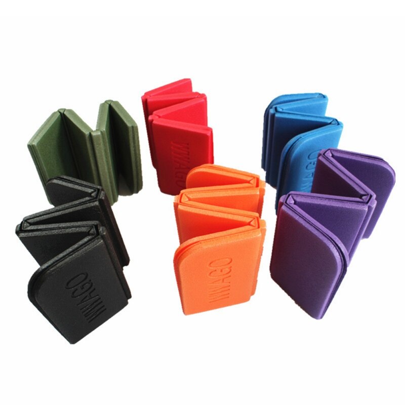 Opvouwbaar Opvouwbare Outdoor Camping Mat Xpe Waterdichte Seat Foam Pad Stoel Picknick Vochtbestendige Matras Strand Mat Pad 38*27Cm