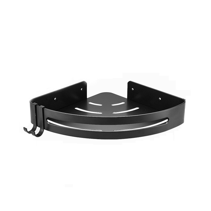 1pc Space Aluminum Bathroom Shelf Shower Shampoo Soap Cosmetic Shelves Black/Golden/Silver Bathroom Accessories Rack Holder