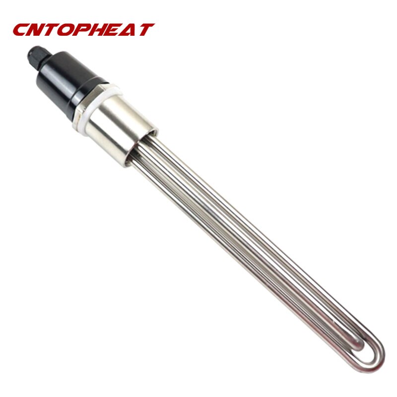 Élément chauffant par Immersion SUS304, 220v, 2,5kw, résistance de chauffage tubulaire fileté 1 &quot;BSP 32mm: Heater thread