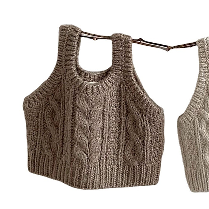 Babykleertjes Mode Hipster Joker Gebreide Vest Lente Herfst Prachtige Hennep Patroon Baby Boy Vest Meisje Vest