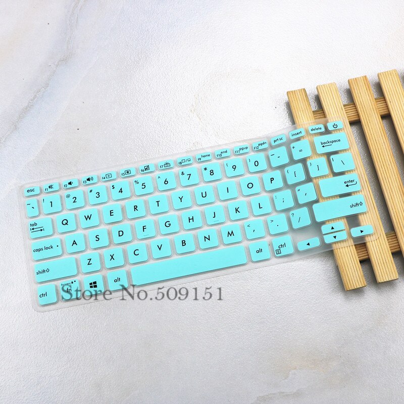 For ASUS Vivobook 14 X409MA X409JB X409JP X409UA X409U X409JA X409FJ X409FL x409 fb x409f x409fa Laptop Keyboard Cover Protector: Skyblue