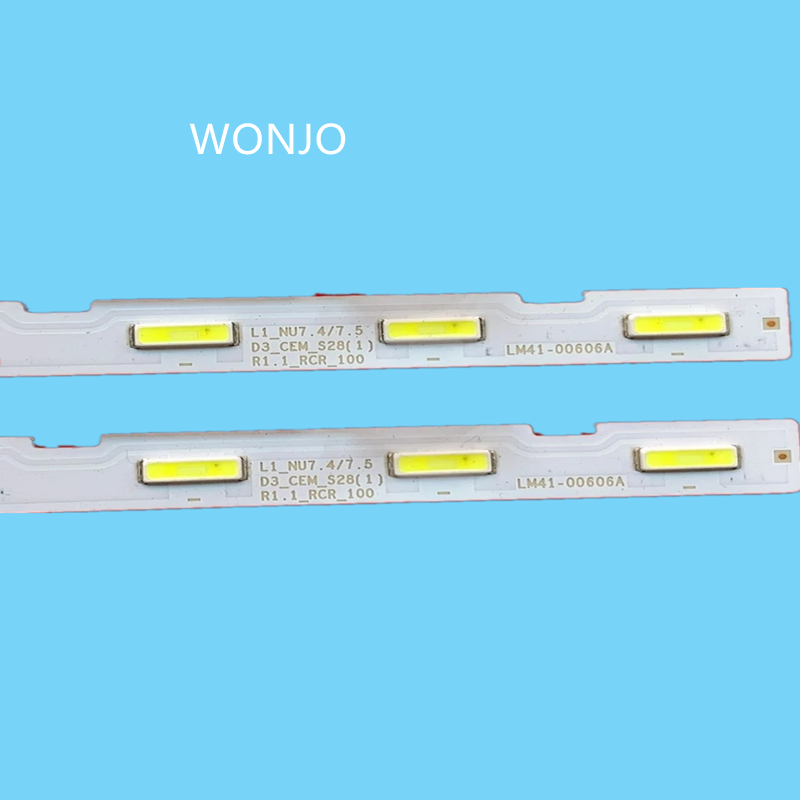 2 pz x strisce di retroilluminazione a LED per UA43UN7300J UA43UN7300JXXZ BN96-46053A L1_NU7.4/7.5 D3_CEM_S28(1)R1.1 _ RCR_100