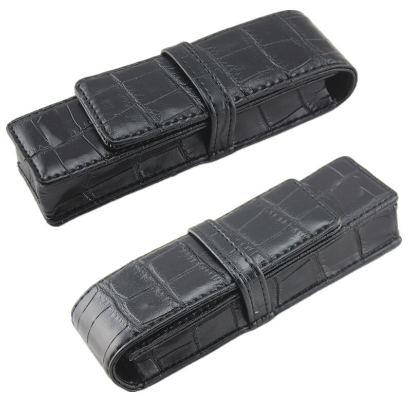 Fountain Pen Pouch Storage Two storage bags Leather Handcrafted Single Pen Pencil Bag Holder Storage Sleeve Pouch