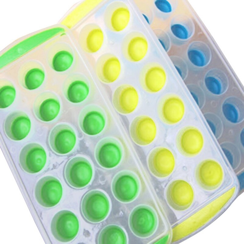 Ijsblokjesmachine ijsgereedschap hart ster willekeurige kleur diy keuken ijsblokjesvormen pp fruit patroonvormen taartgereedschap  #1