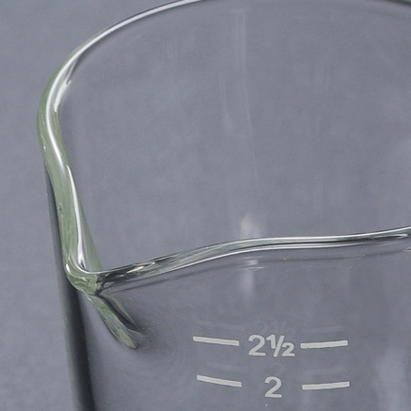 Taza medidora de café de doble pico de vidrio resistente al calor para hogar y cocina, taza de café Espresso, boca, tazas de leche y café-35