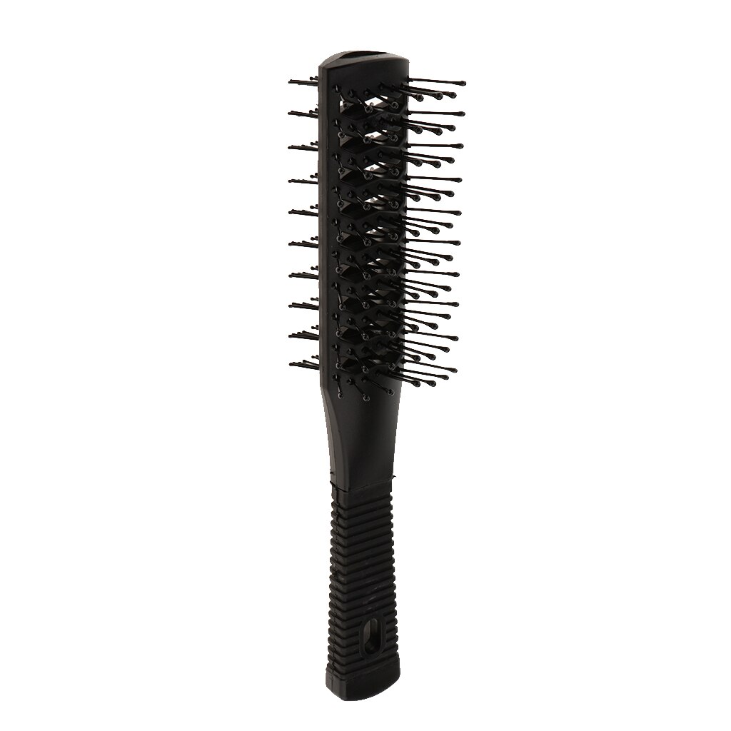 Double Sided Vented Hair Brush for Blow Drying And Hair Styling, Added Extra Volume( Black Color)