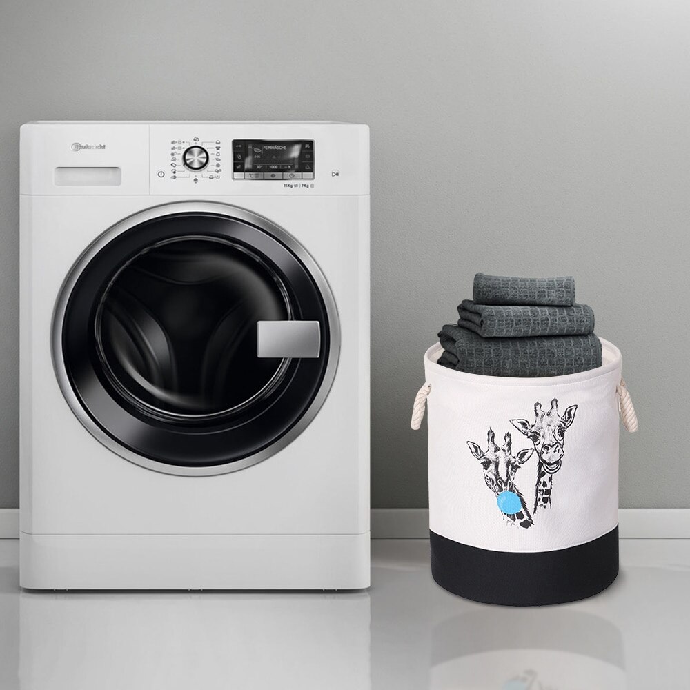 Canvas Waterdichte Wasserij Organisator Mand Grote Capaciteit Wasmand Vuile Kleren Opbergtas Speelgoed Thuis Opslag Bin
