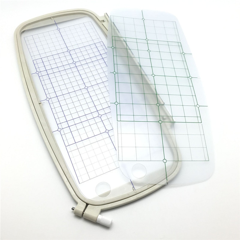 Sewing Embroidery Hoops Embroidery Machine Accessories Frames Set for Brother PE-700, PE-700II, PE-750D, PC-6500,