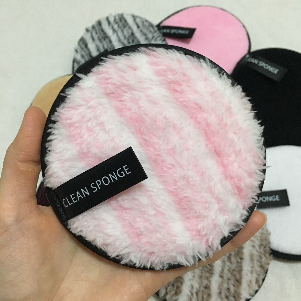 Wensoo doven rensning vask flagrende mikrofiberkludefjerner ansigtsrens håndklæde genanvendelig rensning makeup rengøring pust