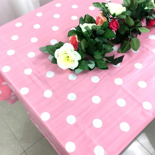 Wedding White Satin Table Cloth Rectangle Table Cover Table Overlay for Wedding Birthday Party Decors Christmas Tablecloth: Pink