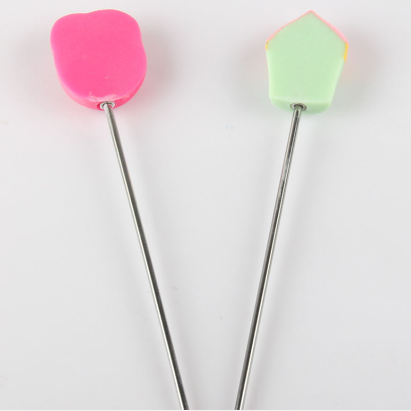Praktisk kage tester bagespyd cupcake muffin test madlavning brød sonde rustfrit stål og plastik