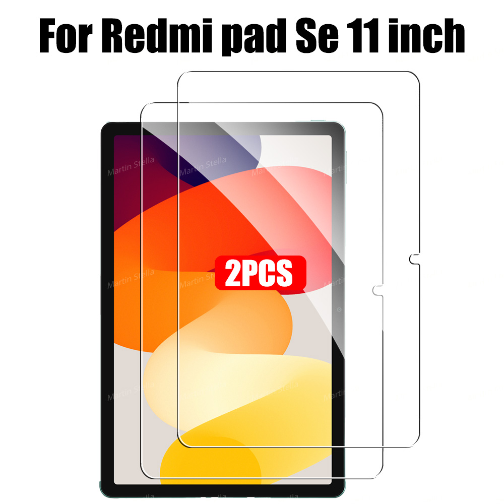 Vidrio templado 9H para Xiaomi Pad 5 6 Pro 6s Pro, funda protectora de pantalla para Redmi Pad se Pro, accesorios: Gris oscuro