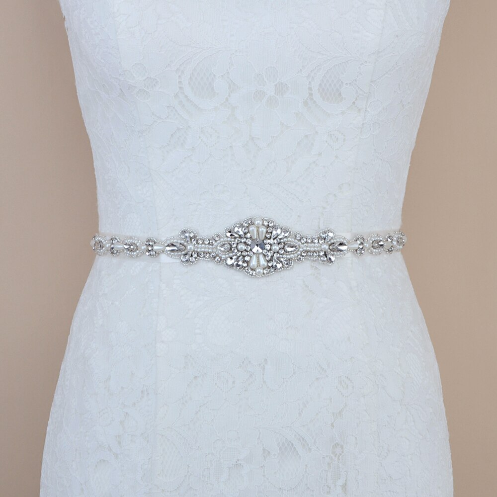 ZMS388 Rhinestone Belt Wedding Dress Belt Bridal Belt Wedding Accessories Mariage Sash Bridesmaid Belt Wedding Belt Women Belt